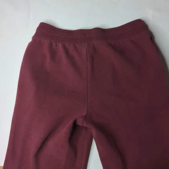 Athletic works cozy joggers sweats boys 10-12 maroon - Picture 5 of 8